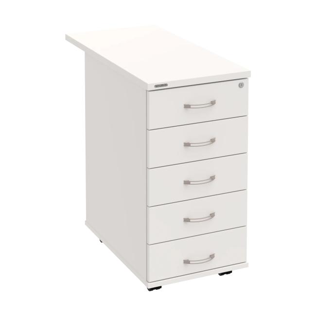 [ON400899] Hobis-Container, 40 x 75,5 x 80 cm, weiß/weiß