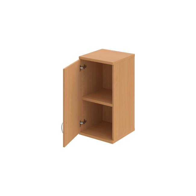 Stabiler Regalschrank, L, oben, 40 x 76,8 x 40 cm, Buche/Buche