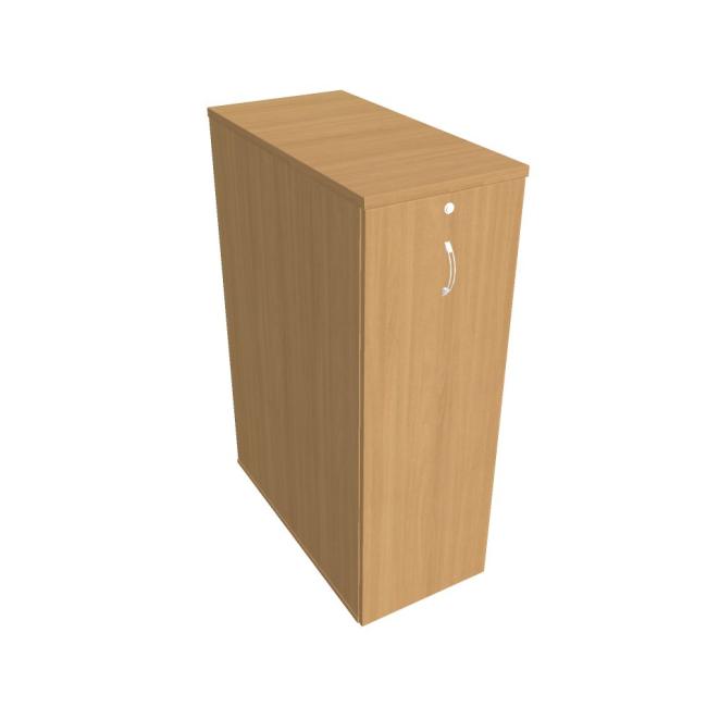 [ON401120] Hobis Schiebe-Aktenschrank, abschließbar, L, 40 x 117,7 x 80 cm, Buche