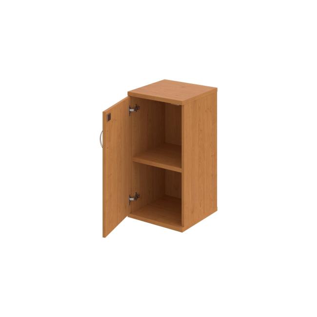 Stabiler Regalschrank, abschließbar, L, 40 x 76,8 x 40 cm, Erle/Erle