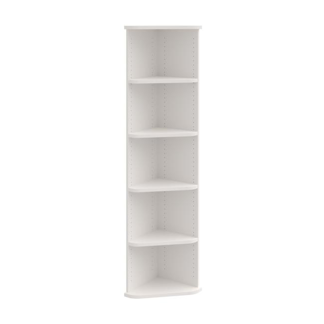 Stabiles Regal, 40 x 192 x 40 cm, weiß