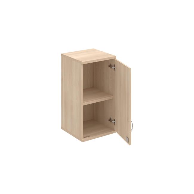 Stabiler Regalschrank, abschließbar, L, 40 x 76,8 x 40 cm, Akazie/Akazie