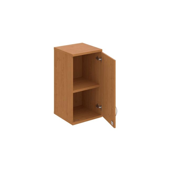 [ON401633] Stabiler Regalschrank, abschließbar, L, 40 x 76,8 x 40 cm, Erle/Erle