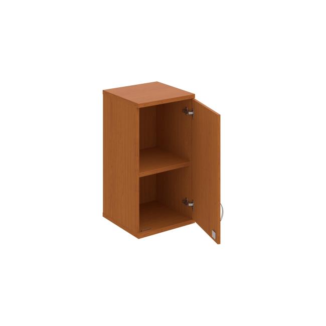 [ON401655] Stabiler Regalschrank, abschließbar, P, 40 x 76,8 x 40 cm, Kirsche/Kirsche