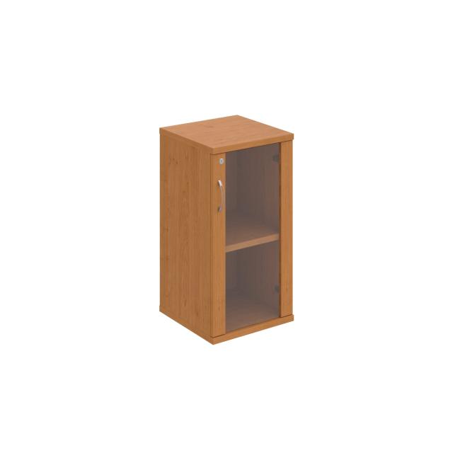 [ON401933] Stabiler Regalschrank, abschließbar, L, 40 x 76,8 x 40 cm, Erle/Erle