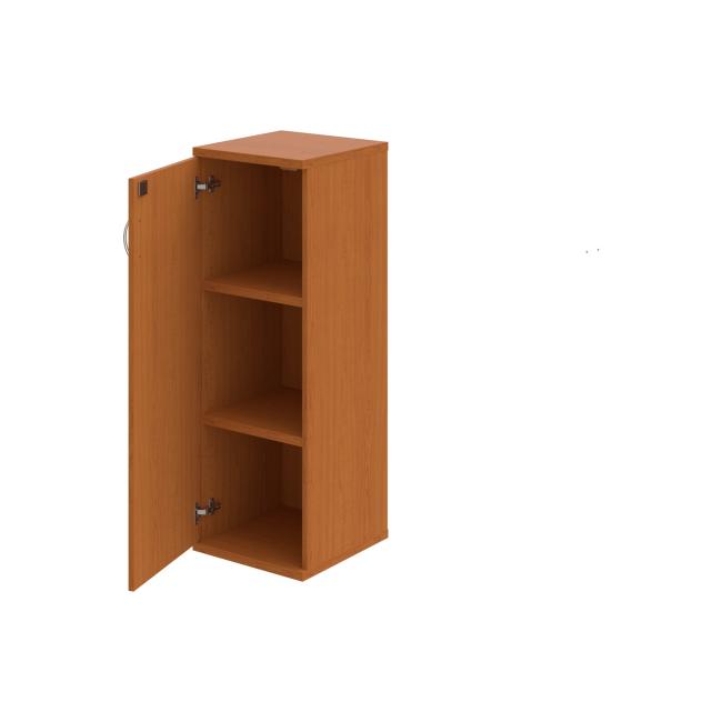 Stabiler Regalschrank, abschließbar, L, 40 x 115,2 x 40 cm, Kirsche/Kirsche