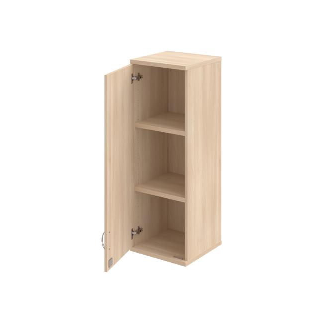 Stabiler Regalschrank, abschließbar, L, 40 x 115,2 x 40 cm, Akazie/Akazie