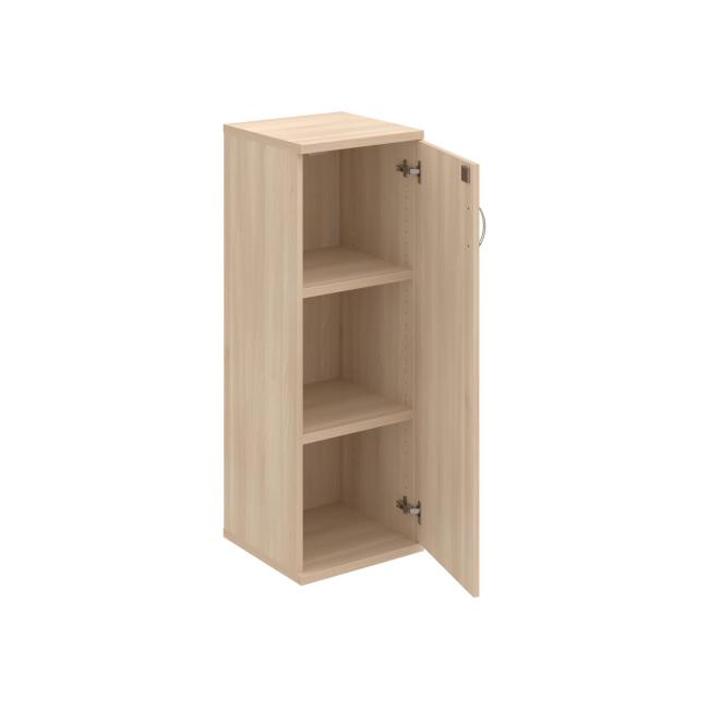 Stabiler Regalschrank, abschließbar, L, 40 x 115,2 x 40 cm, Akazie/Akazie
