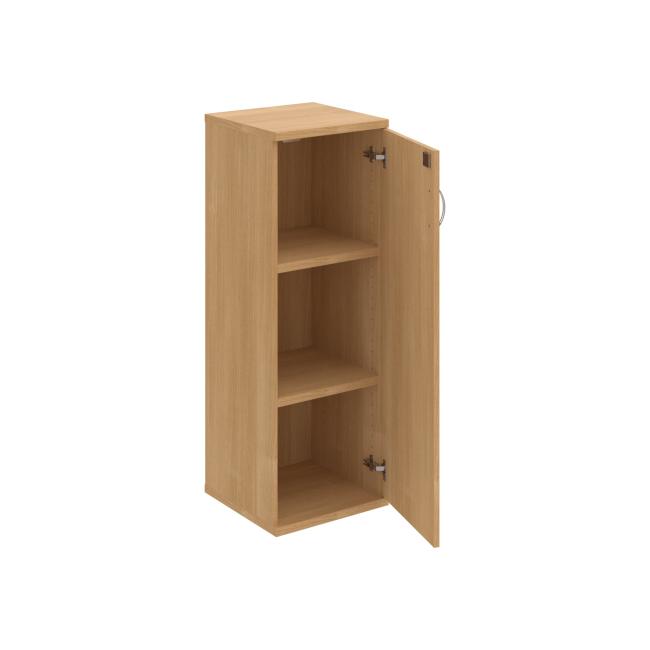 Stabiler Regalschrank, abschließbar, P, 40 x 115,2 x 40 cm, Eiche/Eiche