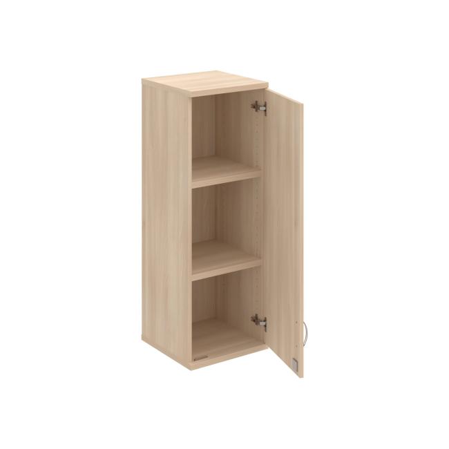 Stabiler Regalschrank, abschließbar, L, 40 x 115,2 x 40 cm, Akazie/Akazie