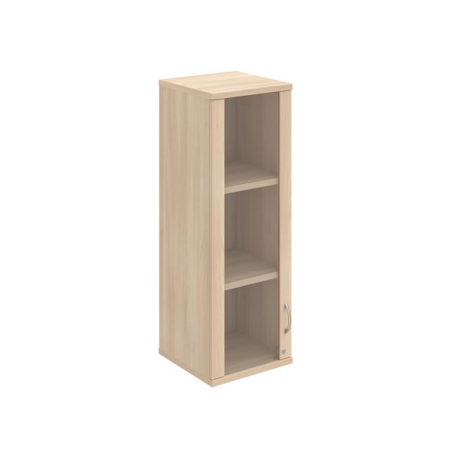 Stabiler Regalschrank, abschließbar, L, 40 x 115,2 x 40 cm, Akazie/Akazie