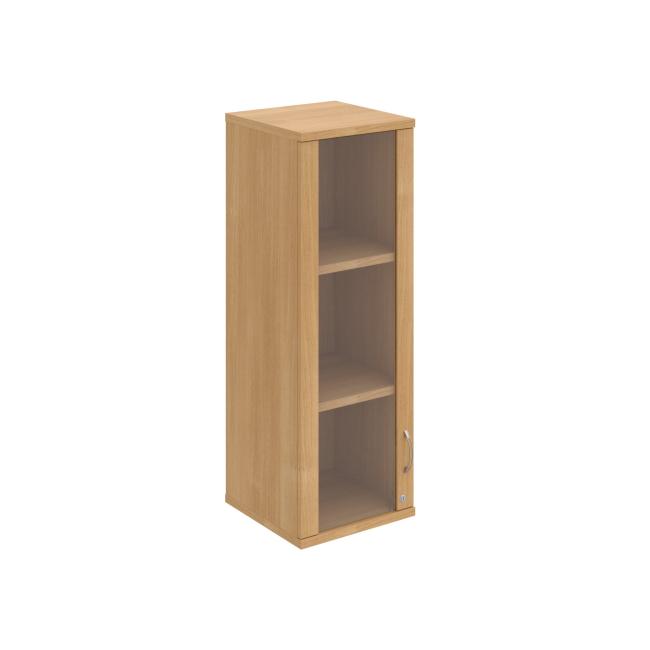Stabiler Regalschrank, abschließbar, L, 40 x 115,2 x 40 cm, Eiche/Eiche