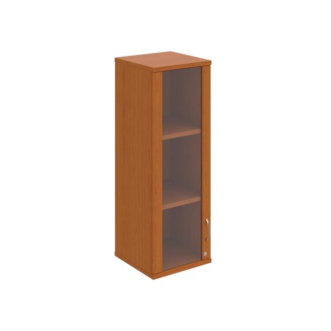Stabiler Regalschrank, abschließbar, L, 40 x 115,2 x 40 cm, Kirsche/Kirsche
