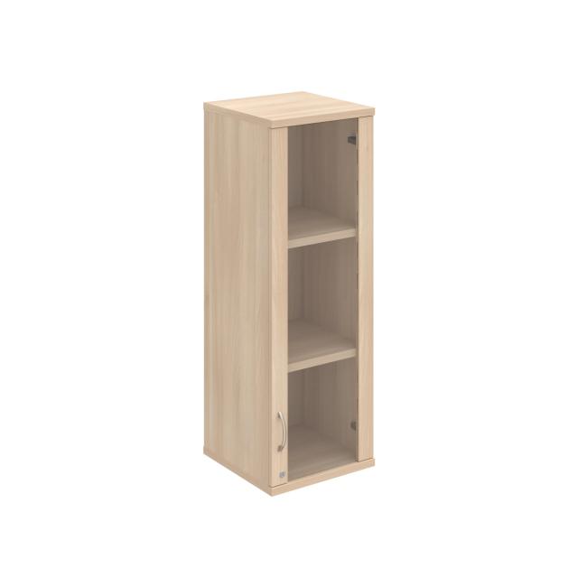 Stabiler Regalschrank, abschließbar, L, 40 x 115,2 x 40 cm, Akazie/Akazie