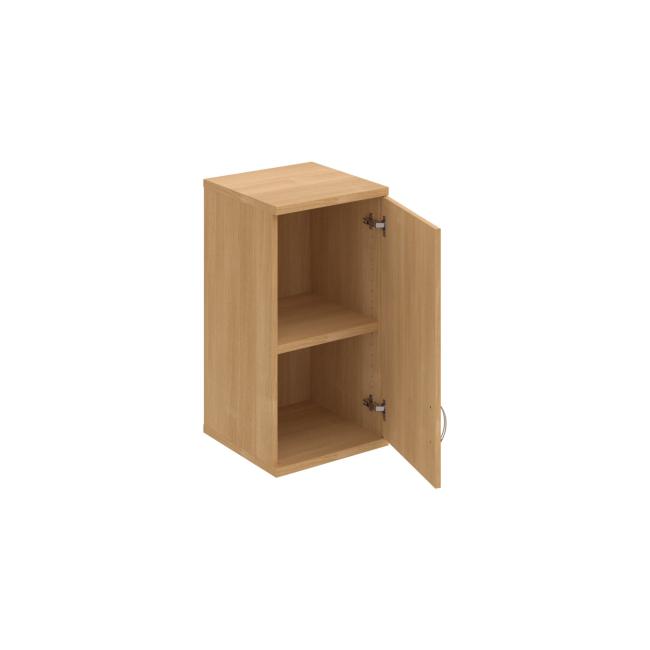 Stabiler Regalschrank, P, oben, 40 x 76,8 x 40 cm, Eiche/Eiche