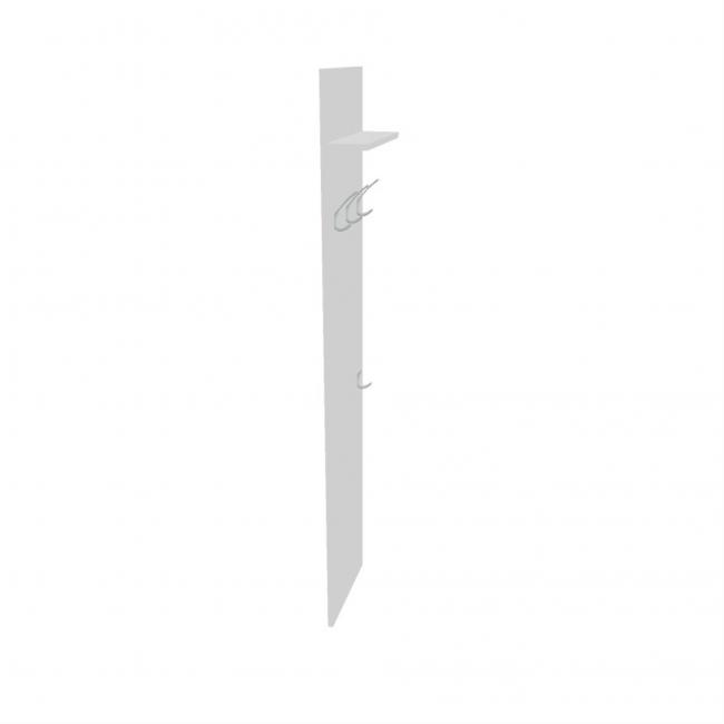 [ON404009] Hobis Garderobenständer, 185 cm, weiß