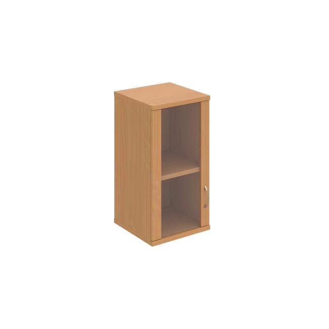 Stabiler Regalschrank, L, oben, 40 x 76,8 x 40 cm, Buche/Buche