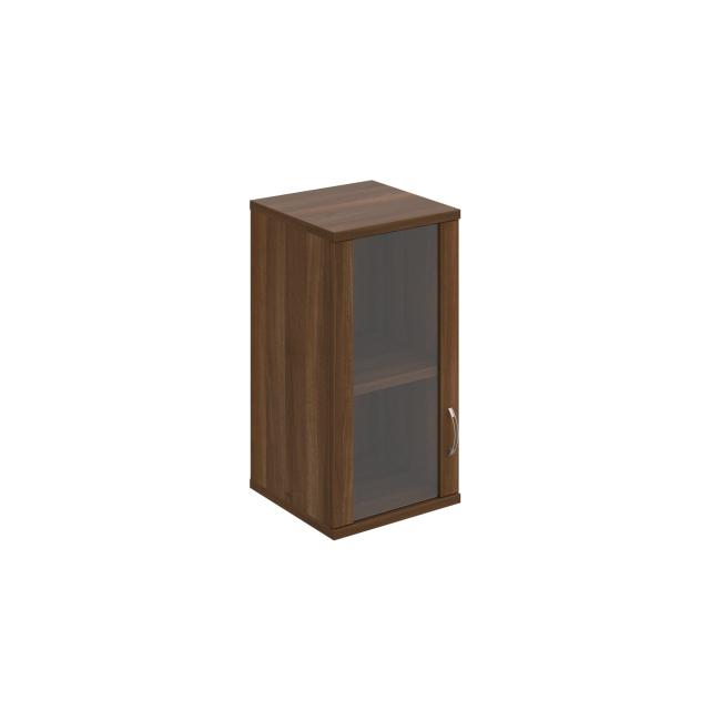 Stabiler Regalschrank, L, oben, 40 x 76,8 x 40 cm, Nussbaum/Nussbaum