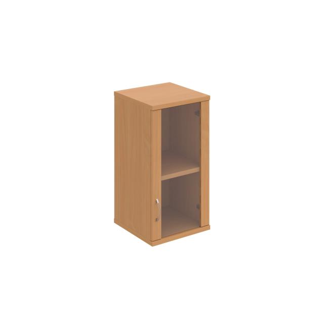 Stabiler Regalschrank, P, oben, 40 x 76,8 x 40 cm, Buche/Buche