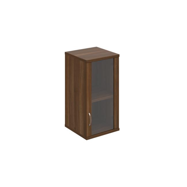 Stabiler Regalschrank, P, oben, 40 x 76,8 x 40 cm, Nussbaum/Nussbaum