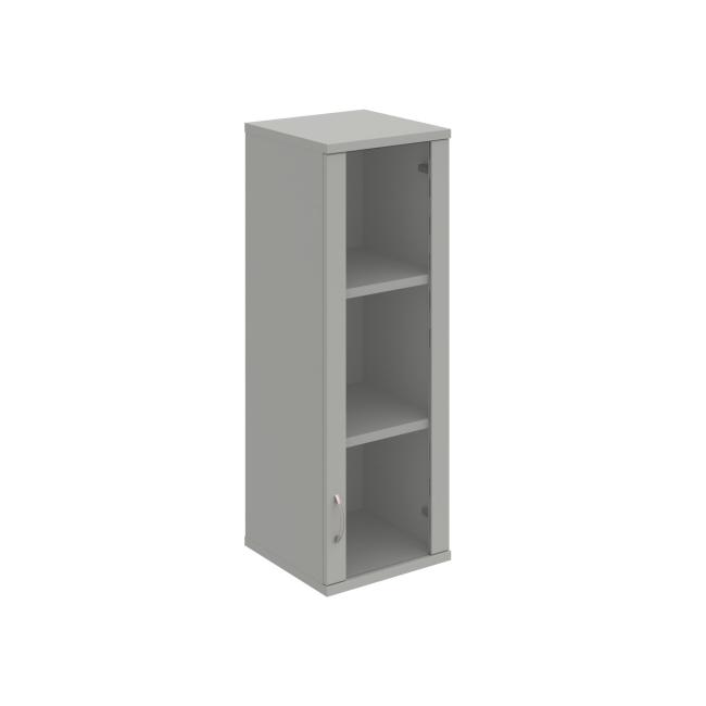 Stabiler Regalschrank, P, oben, 40x115,2x40 cm, grau/grau