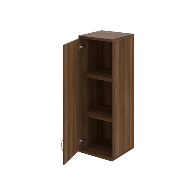 Stabiler Regalschrank, L, oben, 40 x 115,2 x 40 cm, Nussbaum/Nussbaum