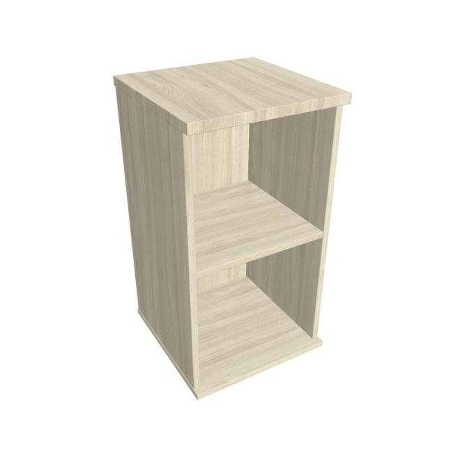 Hobis Tischanziehschrank, 40 x 75,5 x 40 cm, Akazie