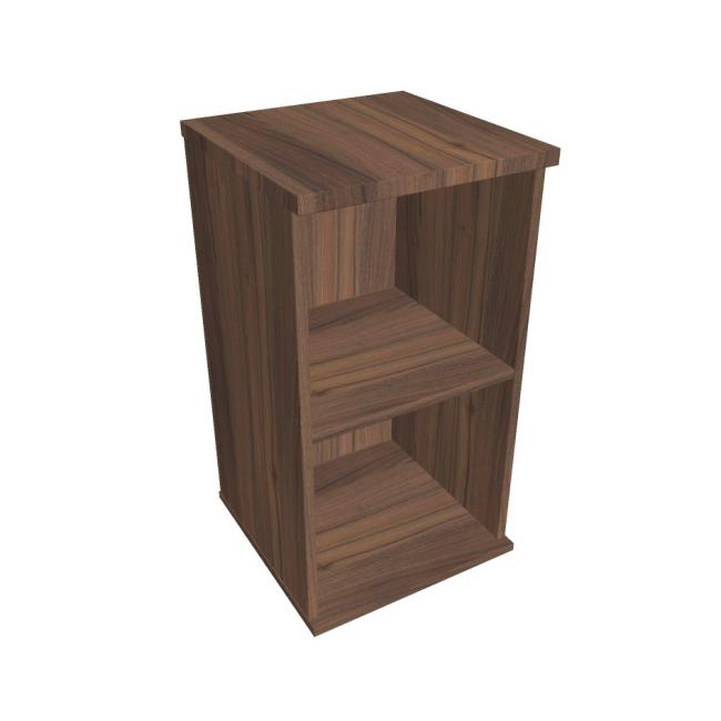 [ON409470] Hobis Tischanziehschrank, 40 x 75,5 x 40 cm, Walnuss