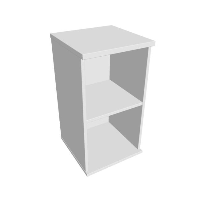 [ON409490] Hobis Tischanziehschrank, 40 x 75,5 x 40 cm, weiß