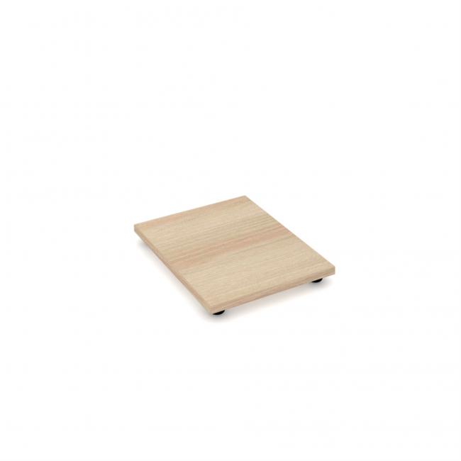 Nivellierboden für OP-Aktenschrank, 41,6 x 64 cm, Akazie
