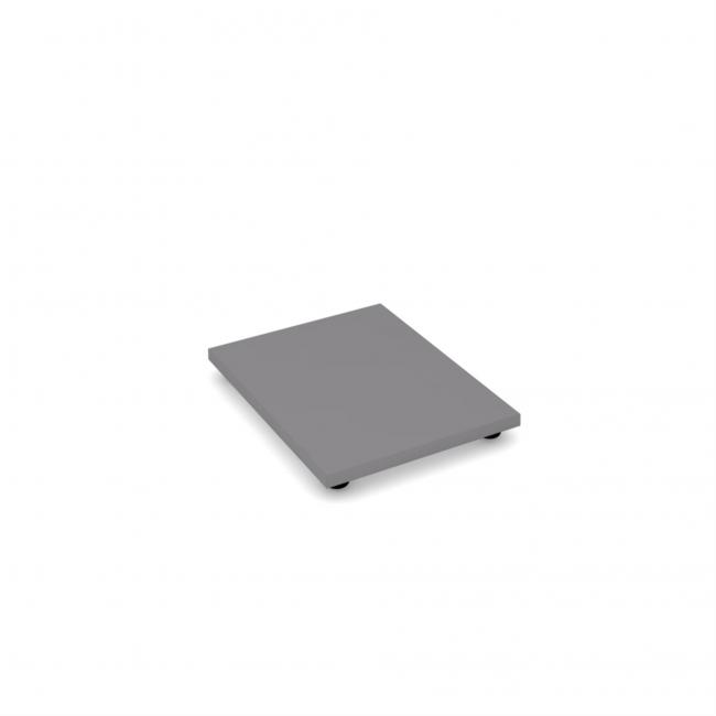 Nivellierboden für OP-Aktenschrank, 41,6 x 64 cm, grau