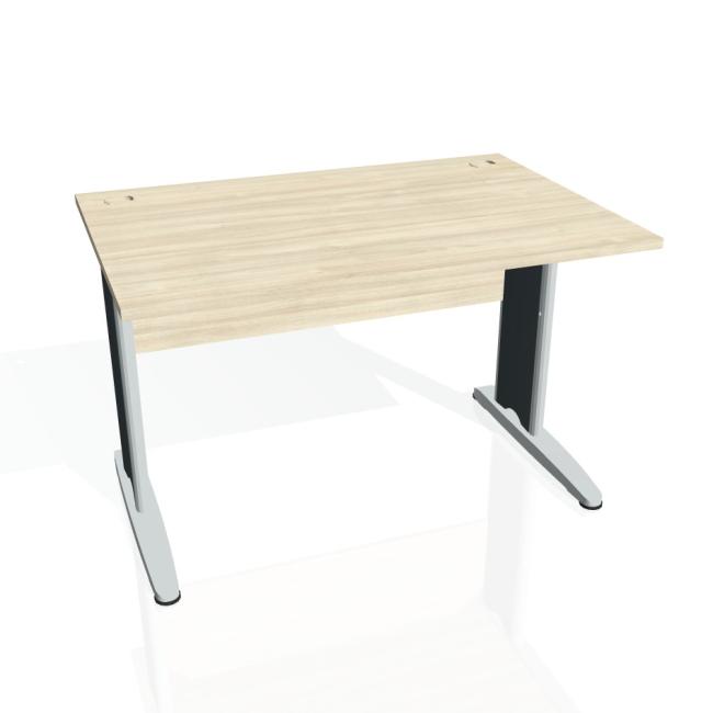 [ON412012] Schreibtisch Cross, 120 x 75,5 x 80 cm, Akazie/Metall