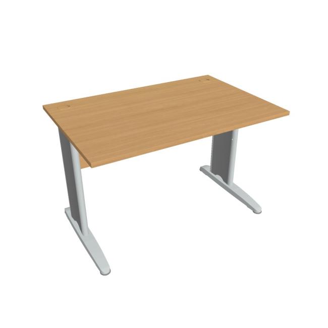 [ON412022] Schreibtisch Cross, 120 x 75,5 x 80 cm, Buche/Metall