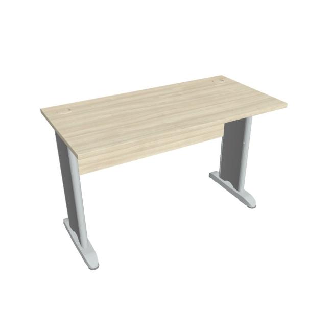 [ON412112] Schreibtisch Cross, 120 x 75,5 x 60 cm, Akazie/Metall