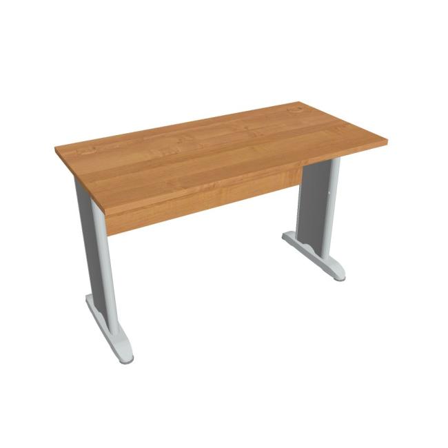 [ON412132] Schreibtisch Cross, 120 x 75,5 x 60 cm, Erle/Metall