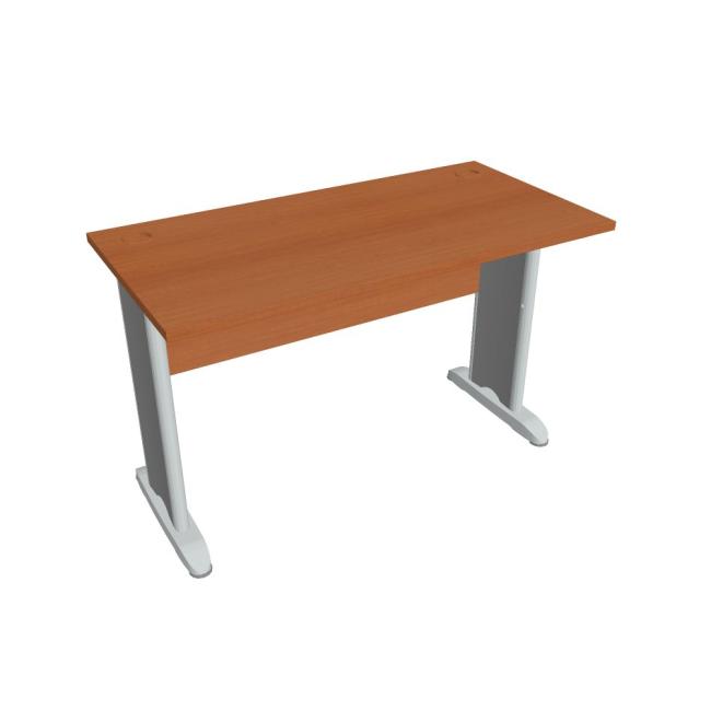 [ON412152] Schreibtisch Cross, 120 x 75,5 x 60 cm, Kirsche/Metall