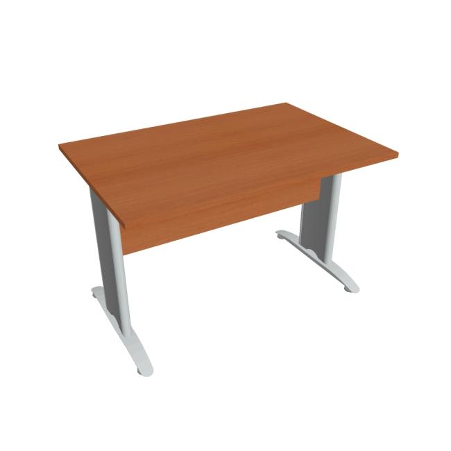 [ON412652] Besprechungstisch Cross, 120 x 75,5 x 80 cm, Kirsche/Metall