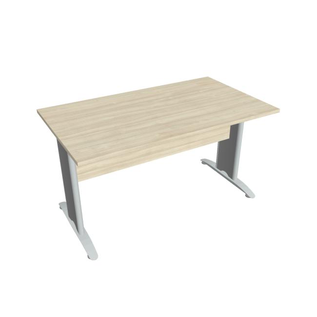 [ON414212] Besprechungstisch Cross, 140 x 75,5 x 80 cm, Akazie/Metall