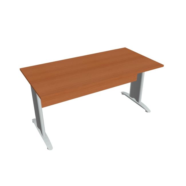 Besprechungstisch Cross, 160 x 75,5 x 80 cm, Kirsche/Metall