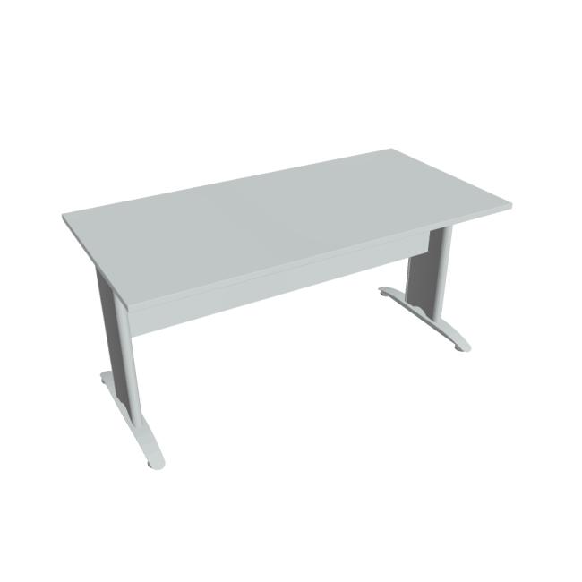 [ON416872] Besprechungstisch Cross, 160 x 75,5 x 80 cm, grau/metall