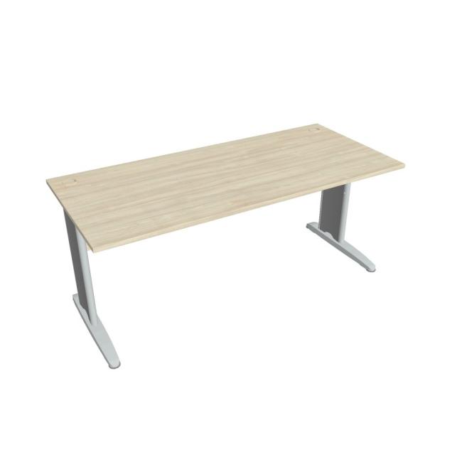 [ON418012] Schreibtisch Cross, 180 x 75,5 x 80 cm, Akazie/Metall