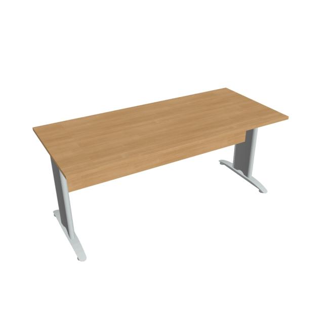 [ON418742] Kreuzförmiger Konferenztisch, 180 x 75,5 x 80 cm, Eiche/Metall