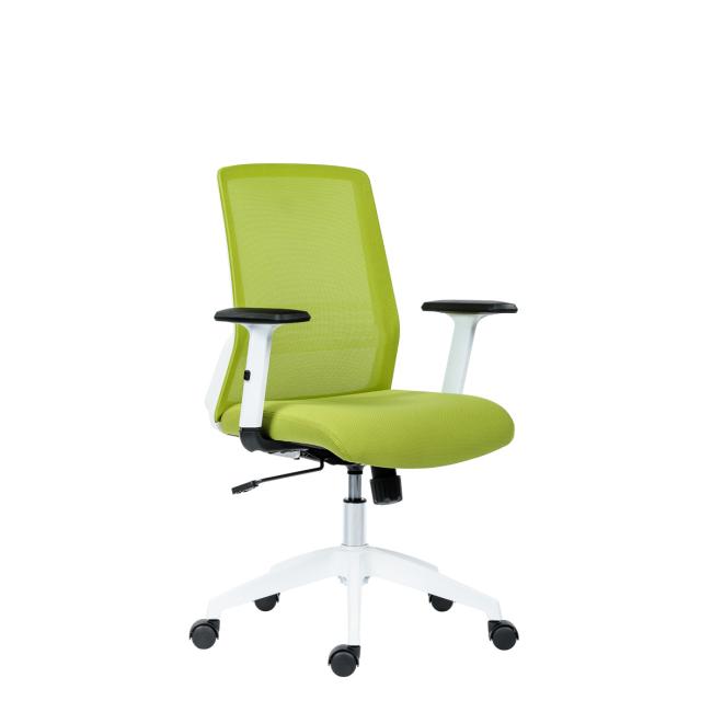 Bürostuhl Novello Weiß Grün