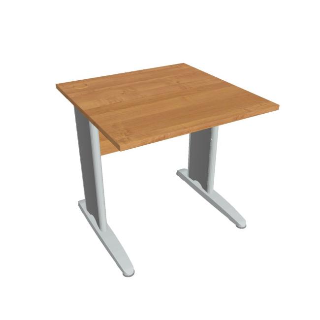 Schreibtisch Cross, 80 x 75,5 x 80 cm, Erle/Metall