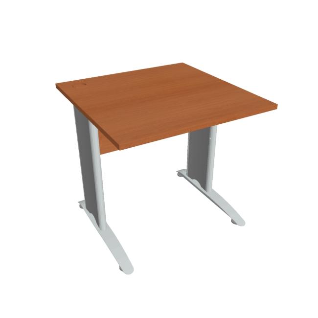[ON480052] Schreibtisch Cross, 80 x 75,5 x 80 cm, Kirsche/Metall