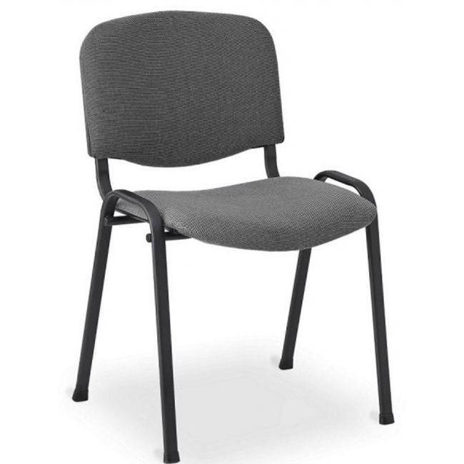 Taurus TN Konferenzstuhl grau D5 - schwarzes Gestell