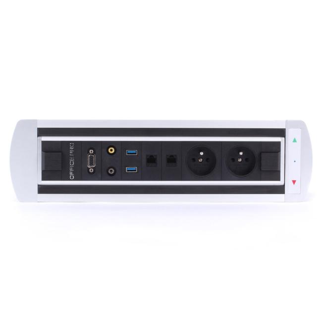 [ON490030] Vault 012 elektrisches Drehpanel, silber