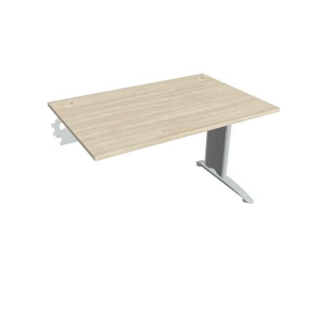 Flex-Schreibtisch, 120 x 75,5 x 80 cm, Akazie/Metall