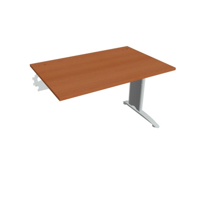 Flex-Schreibtisch, 120 x 75,5 x 80 cm, Kirsche/Metall