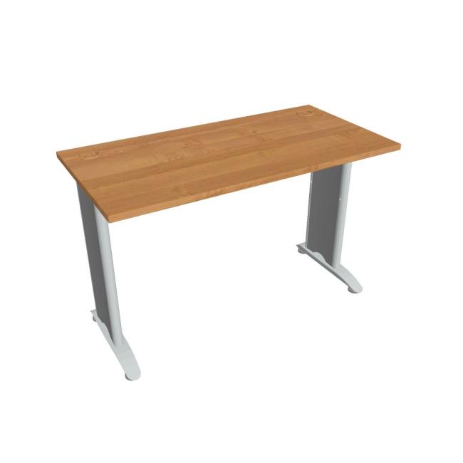 Flex-Schreibtisch, 120 x 75,5 x 60 cm, Erle/Metall
